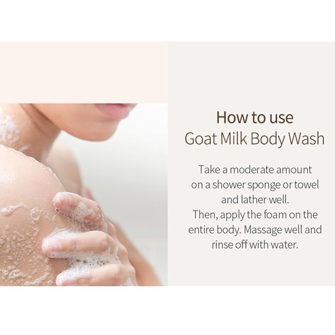 SHOWERMATE Goat Milk Body Wash - Image 4