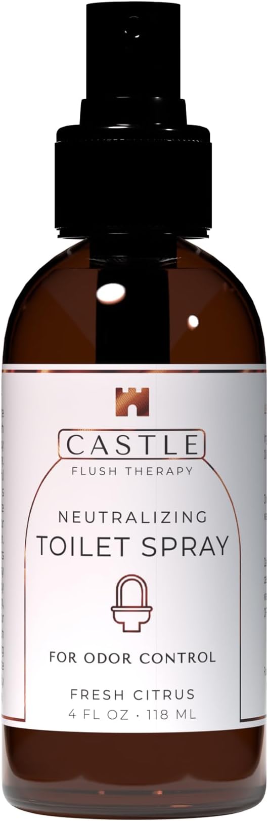 Castle Flush Therapy Neutralizing Toilet Spray | Odor Control: Mist Over The by CastleCompany