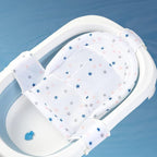 Breathable Mesh Newborn Baby Bath Mat Floating Foam Baby Tub Pillow Adjustable - Image 3