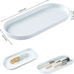 SheeChung Acrylic Vanity Tray Bathroom Storage Tray, 9.65 in x 4.5 in Catchall - Image 7