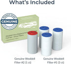 Weddell Duo Shower Filter Replacement Cartridges Full Set + Extra Filters - Image 2