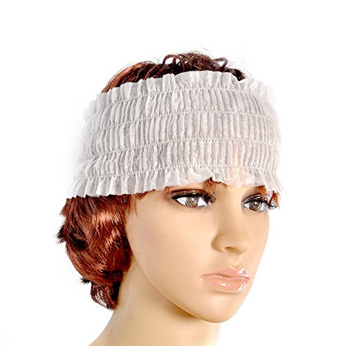 Disposable Facial Spa Headbands Individual Wrapped Case of 1000 - Image 3