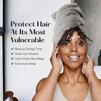 Sutera Silverthread Hair Wrap | Soft, Lightweight, & Quick-Drying | Helps - Image 5