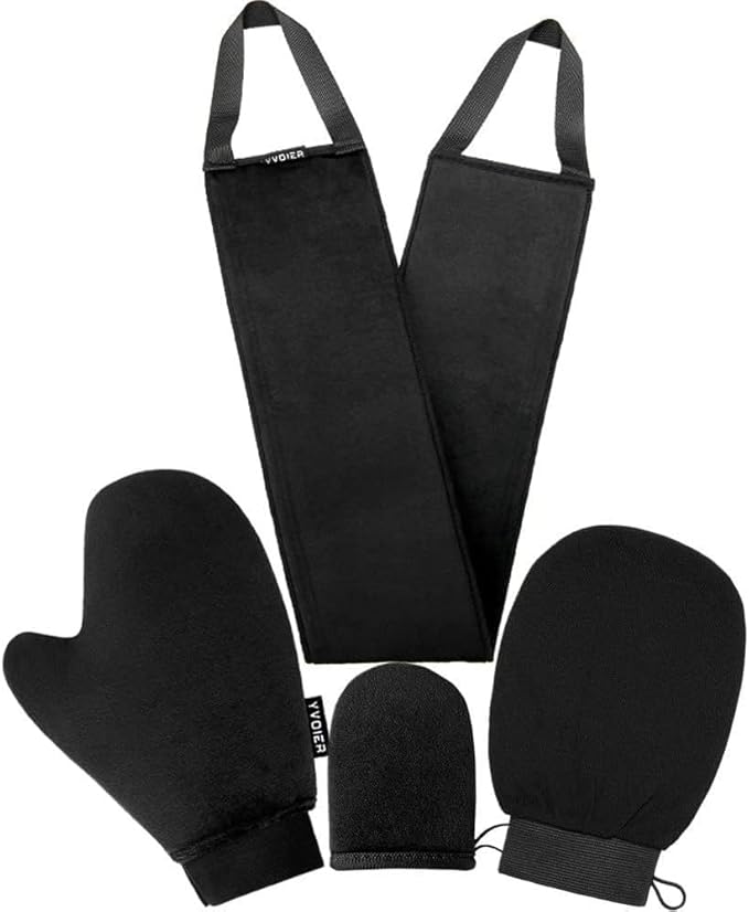 Yvoier Self Tanning Mitt Applicator Kit 4 in 1 Self Applicator Set by YVOIER