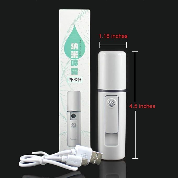 Nano Facial Mister Moisturizing Atomization Humidifier Cool Mist Facial Steamer - Image 7