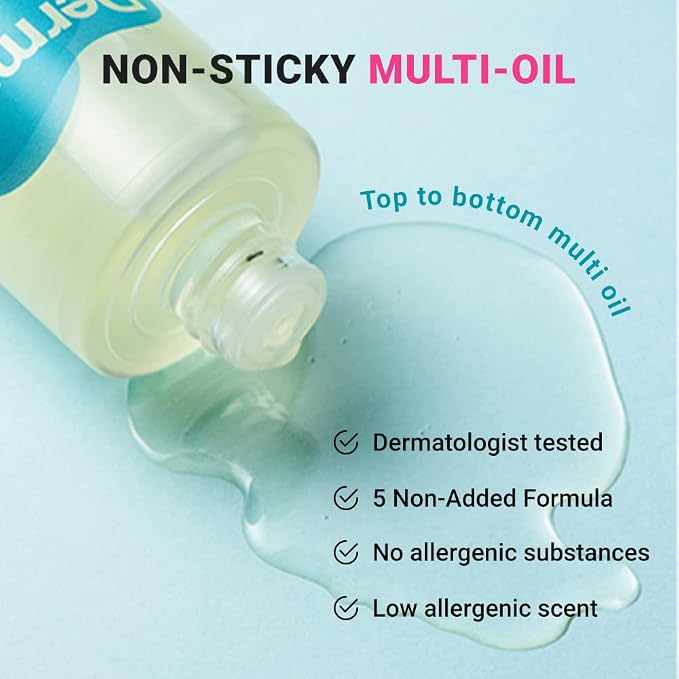 Derma B | Intensive Barrier Multi Body Oil | Moisturizing Non-Sticky Multi-Use - Image 3
