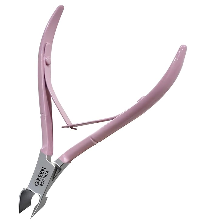 Professional Cuticle Trimmer Nail Cuticle Cutter Stainless Steel Cuticle Nippers by GREENESTETICA