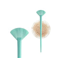 Docolor Fan Brush Professional Blush Brush Soft Vegan Synthetic Makeup Brush by Docolor