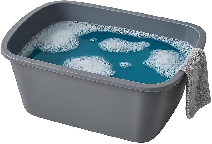 Vakly Wash Basins – Rectangular Plastic Hospital Bedside Soaking Tub - Image 5