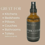 River Birch Cedar and Eucalyptus Scented Linen and Room Spray | Home Fragrance - Image 2