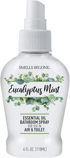 SMELLS BEGONE 4 oz Essential Oil Bathroom Spray by SMELLSBEGONE