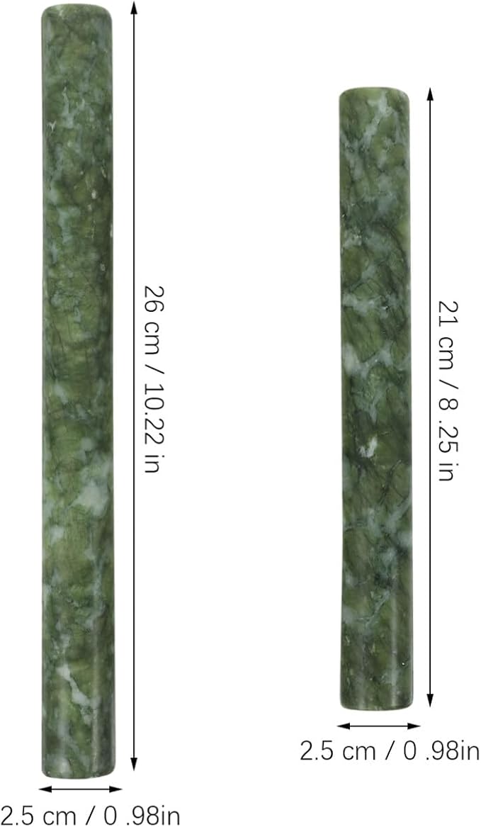 Jade Rolling Pin Non-Stick Dough Roller - Image 6