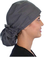 Sparkling EARTH Big Hair Ponytail Classic Surgical Style Scrub Working Cap - Image 3