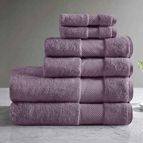 Madison Park Turkish 100% Cotton Towel Set, 600Gsm Luxury Premium Weight - Image 2