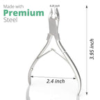 Professional Cuticle Trimmer Nail Cuticle Cutter Stainless Steel Cuticle Nippers - Image 3
