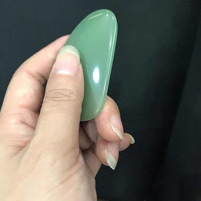 Gua Sha Facials Tools for Eyes Massage Tools Board Natural Jade Stone for SPA - Image 7