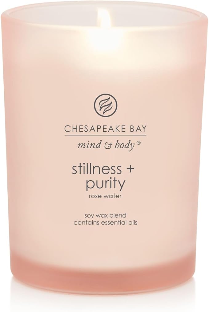 Chesapeake Bay Candle Scented Candle Stillness + Purity Medium Jar 8 Ounce Home - Image 4