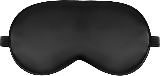 Sleep Mask Silk Eye Mask for Sleeping, Eye Cover Soft Satin Blindfold by Unknown
