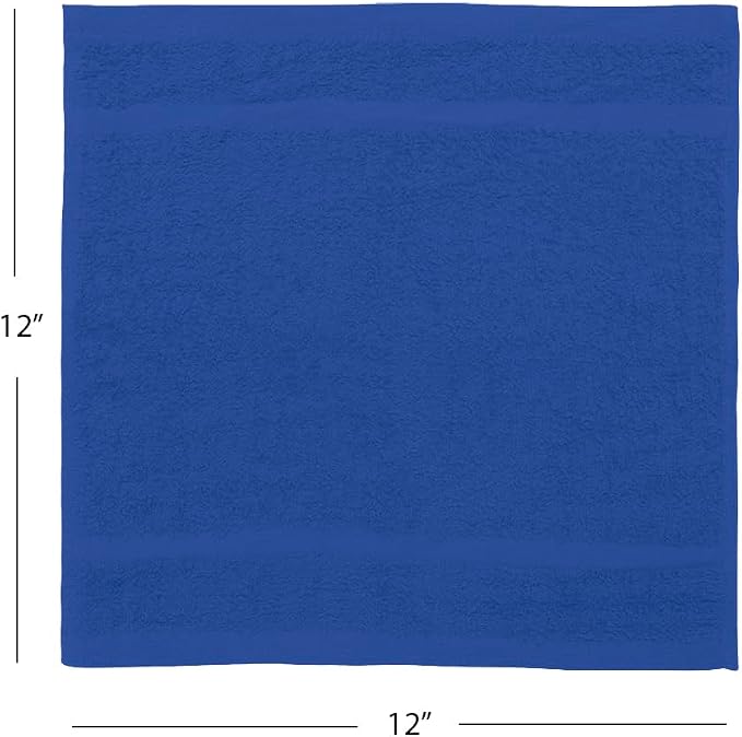 Avalon Towels Cotton Washcloths – Size 12x12 Inches, 100% Ring Spun Cotton - Image 8