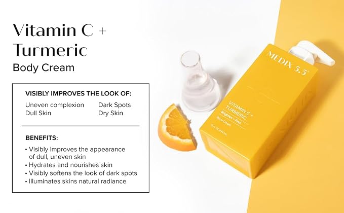 Medix 5.5 Vitamin C Cream Body Lotion & Face Moisturizer | Anti Aging Vitamin C - Image 6