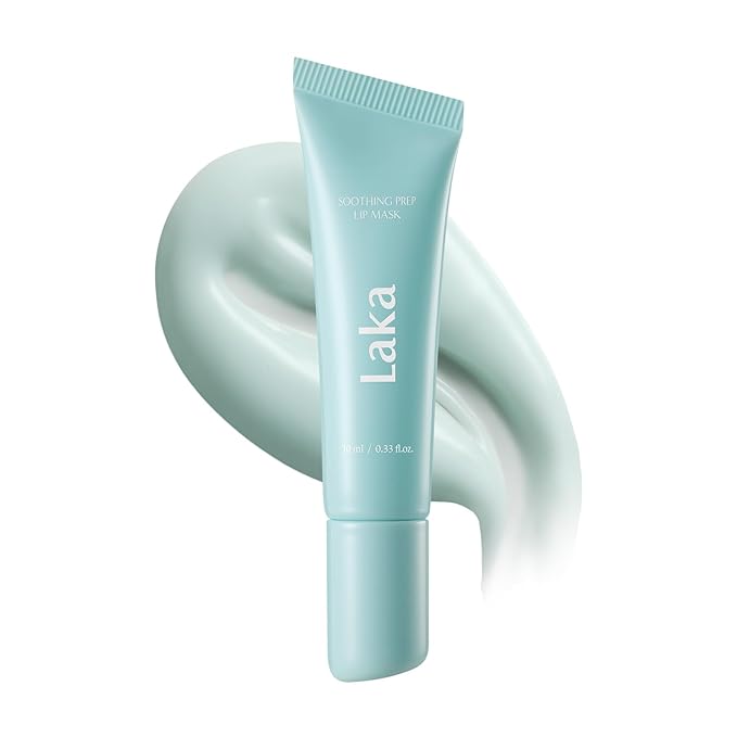 Laka Soothing Prep Lip Mask, Cooling Peel Off Korean Lip Mask, Gentle Exfoliator by Laka