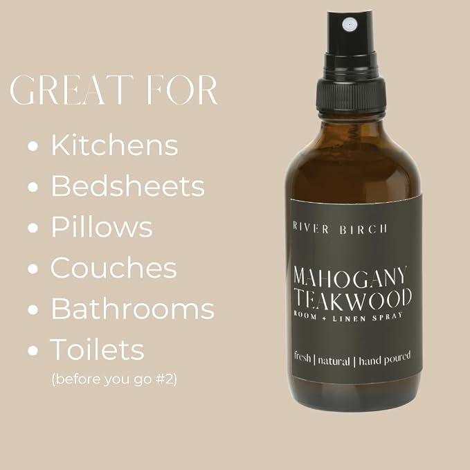 River Birch Fraser Fir Scented Linen and Room Spray | Home Fragrance | 4 oz - Image 5