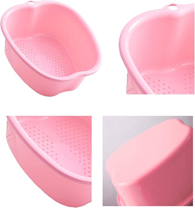 AXLOFO® Foot Soaking Bath Basin, Large Plastic Foot Soaking Tub, Feet Massage - Image 4