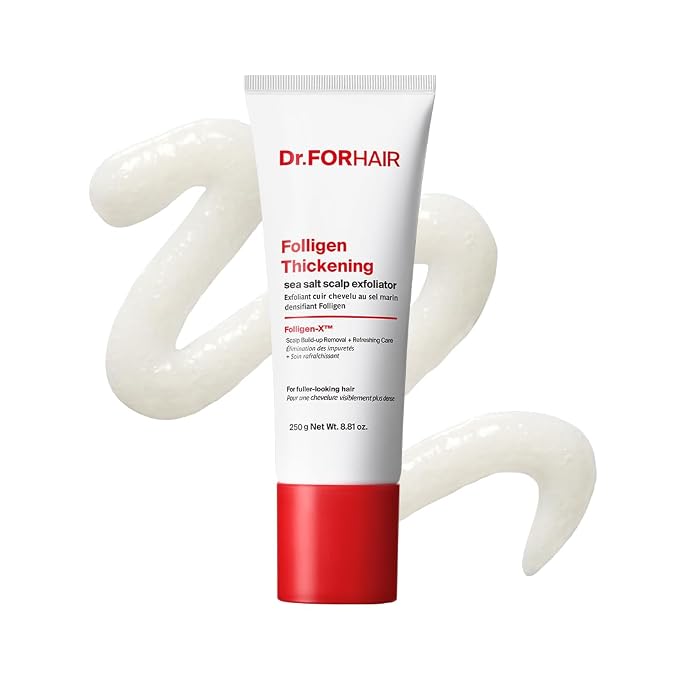 Dr.FORHAIR Folligen Thickening Scalp Sea Salt Exfoliator 8.81 oz | Korean Scalp by DrFORHAIR