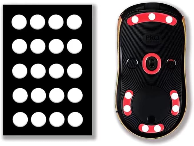 X-Raypad Jade Speed Mouse Skates, Offers Excelent Wear Resistance, Speed & by X-Raypad