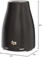 HealthSmart Essential Oil Diffuser, Cool Mist Humidifier and Aromatherapy - Image 8