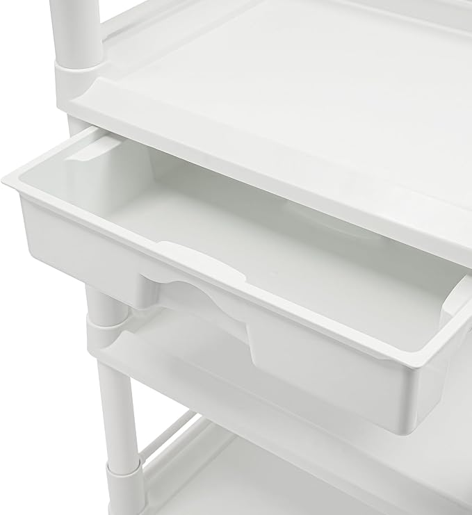 Salon Storage Cart, 3 Tier Rolling Beauty Organizer - Image 4