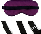 2 PCS Purple Silk Sleep Mask - Image 2