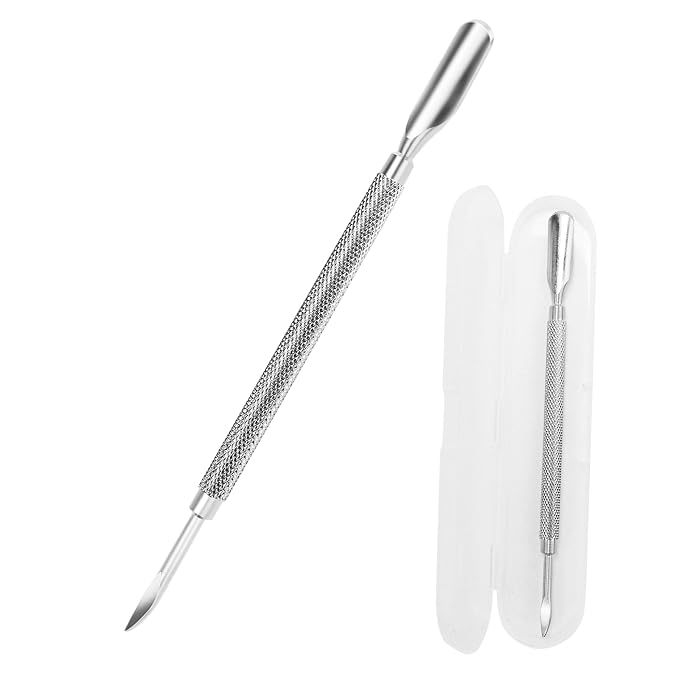 Cuticle Pusher Nail Polish Remover 2-in-1 Cuticle Trimmer Nail Care Tool by Unknown