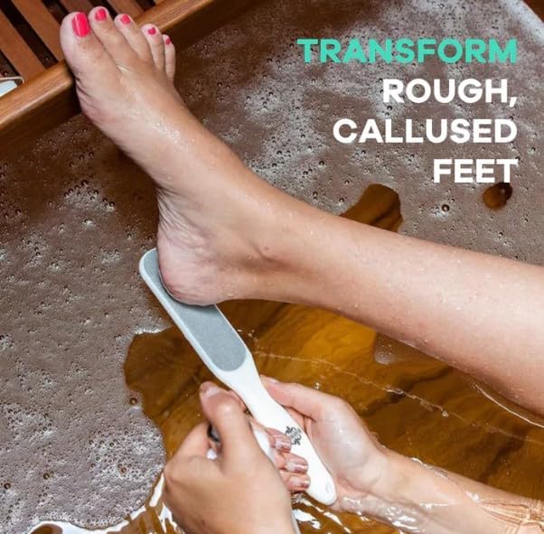 Dermasuri - Callus Remover Foot Scrub - Exfoliating Feet Spray-on Formula and - Image 6