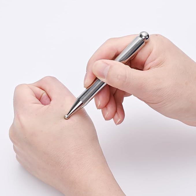 STICKON Stainless Steel Acupuncture Pen Trigger Point Massage Tool - Image 3