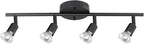 Globe Electric 59354 Payton 4-Light Track Lighting, Matte Black by GlobeElectric
