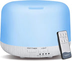 Marchred Aromatherapy Diffuser, 300ML Remote Control Essential Oil Diffusers by Marchred