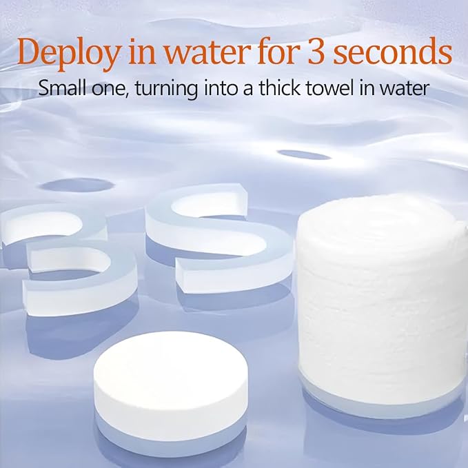 ​Disposable Face Towel hot face Towel, Wet Wipes AK-SHIP Towels Suitable - Image 2