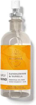 Bath and Body Works Aromatherapy Sandalwood & Vanilla Pillow Mist 5.3 Fl Oz by Unknown