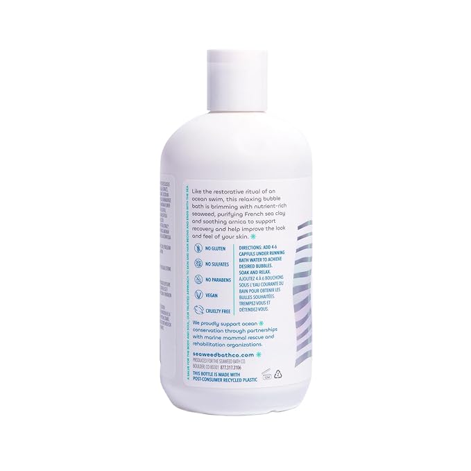 Seaweed Bath Co. Bubbling Muscle Soak, Tea Tree Lavender Scent, 12 Ounce - Image 8