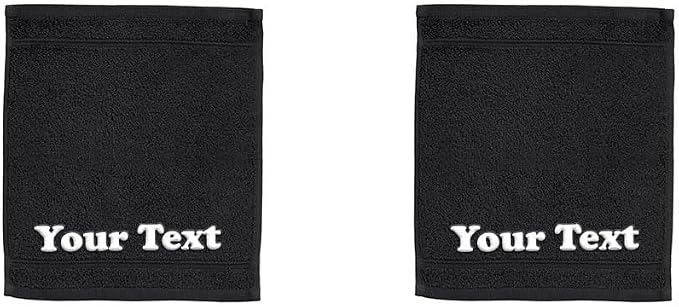 Personalize Your Towels with Custom Embroidery: Names, and Initials. Perfect by Ephesos