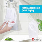 Orighty 12-Pack White Hand Towels - Image 3
