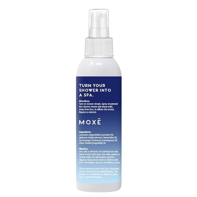 MOXĒ Dream Lavender & Chamomile Shower Steamer Spray, 100% Natural Certified - Image 8