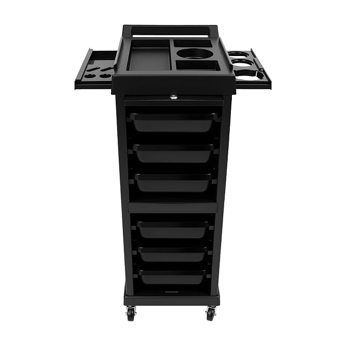 Beauty Rolling Trolley Cart Equipment Mobile Salon Spa Service Cart by Ongniong