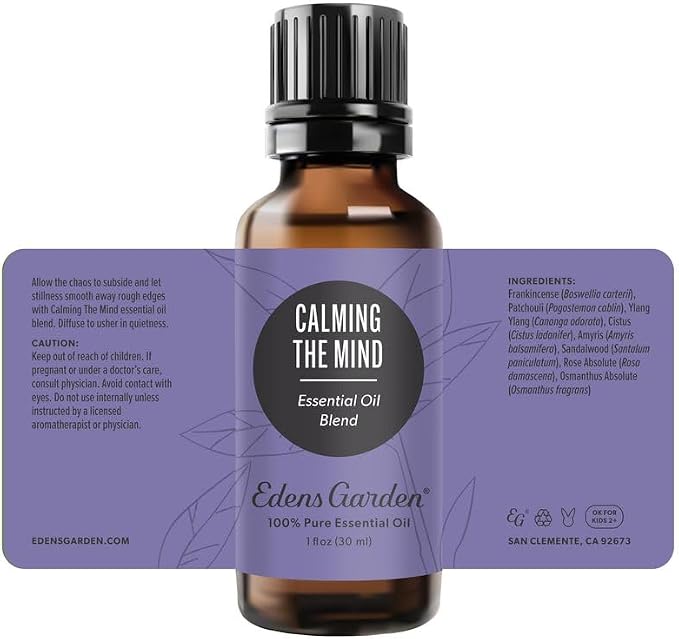 Edens Garden Calming The Mind Essential Oil Blend- 100% Pure Premium Grade - Image 9