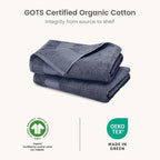 BIOWEAVES 100% Organic Cotton 700 GSM Luxury Bath Towels - Image 7