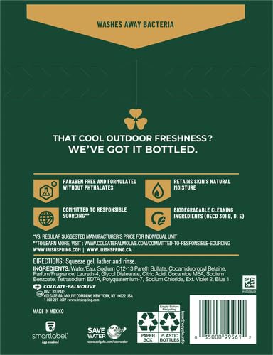 Irish Spring Moisture Blast Body Wash - Image 3