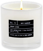 Lulu Candles | Fresh Linen | Smells Clean & Crisp | Luxury Scented Soy Jar by LULUCANDLES