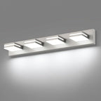 SineRise LED Modern Bathroom Vanity Light Fixtures, Brushed Nickel Modern by SINERISELIGHTING