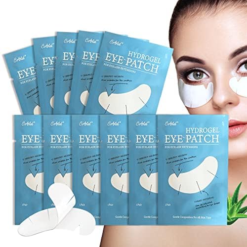 C. ARTIST 100 Pairs V-Shaped 100% Natural Eyelash Extension Under Eye Gel Pads - Image 8